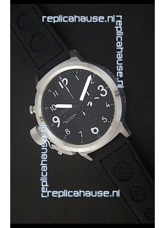 U-Boat Flightdeck Watch in Black Dial