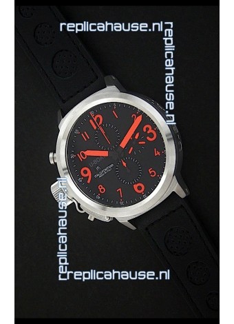 U-Boat Flightdeck Watch in Black Dial
