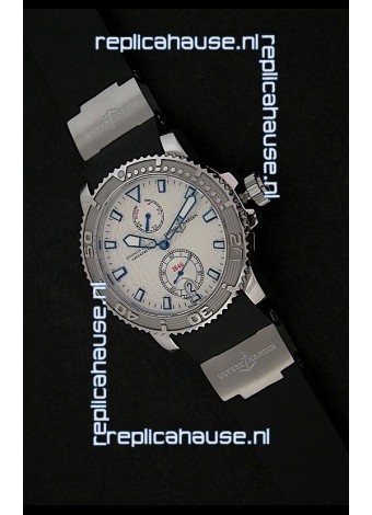 Ulysse Nardin Maxi Marine Diver Swiss Watch in White Dial