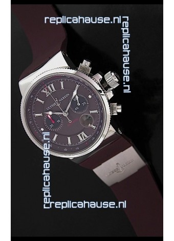 Ulysse Nardin UN No.250 Swiss Automatic Watch in Chocolate Dial