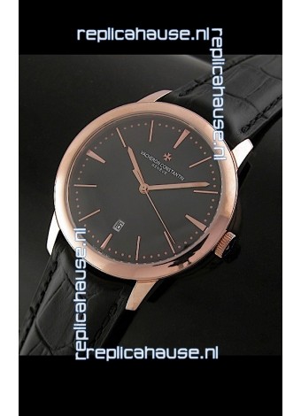 Vacheron Constantin Geneve Automatic Swiss Watch in Black Dial