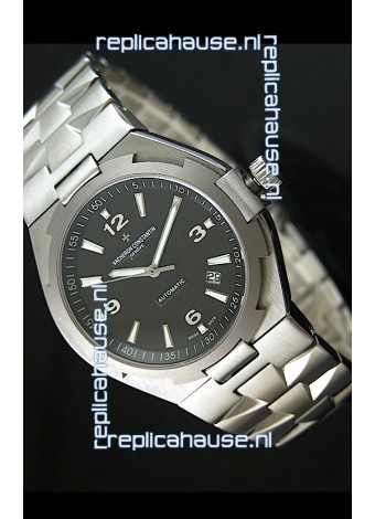 Vacheron Constantin Overseas Swiss Replica Watch - 1:1 Mirror Replica - Black Dial
