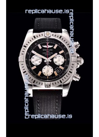 Breitling Chronomat Airbone 1:1 Mirror Replica Watch in Black Dial