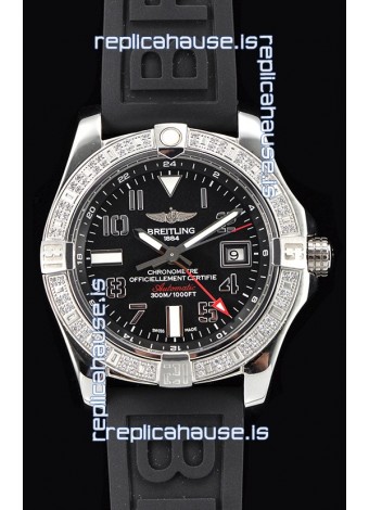 Breitling Avenger Steel GMT Swiss Watch 1:1 Ultimate Edition - Black Dial