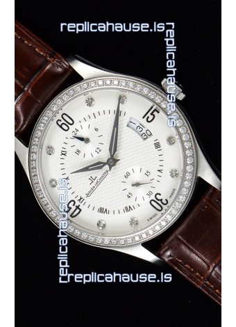 Jaeger LeCoultre Master Control Stainless Steel Swiss Replica Watch 