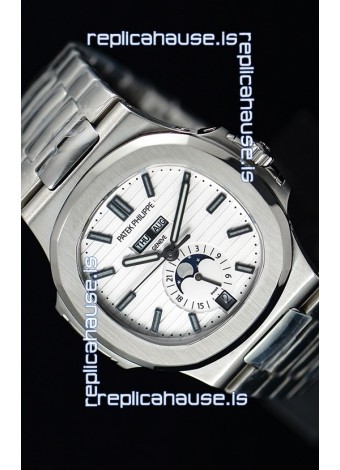 Patek Philippe Nautilus 5726A 1:1 Mirror Swiss Watch White Dial