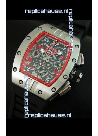 Richard Mille RM011 Filipe Massa Titanium Swiss Replica Watch