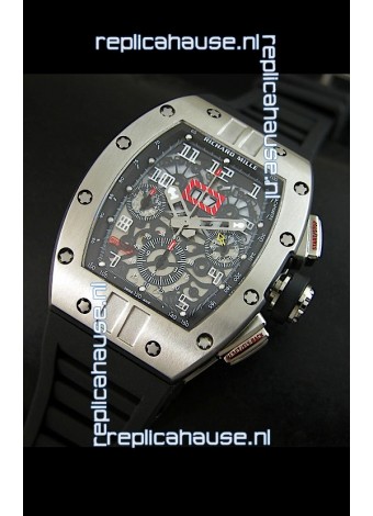 Richard Mille RM011 Filipe Massa Titanium Swiss Replica Watch