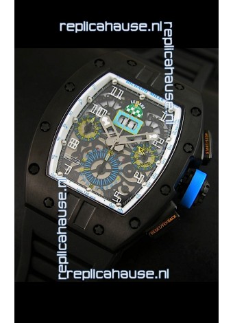 Richard Mille RM011 Filipe Massa PVD Casing Edition Swiss Replica Watch