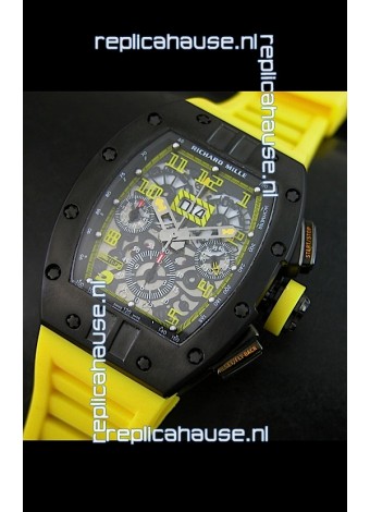 Richard Mille RM011 Filipe Massa Texas GP PVD Casing Edition Swiss Replica Watch