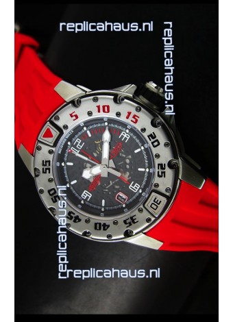Richard Mille RM028 Automatic Diver's Swiss Replica Watch in Red