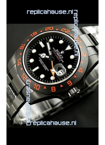 Rolex Explorer II Swiss Replica Automatic Black PVD Watch 
