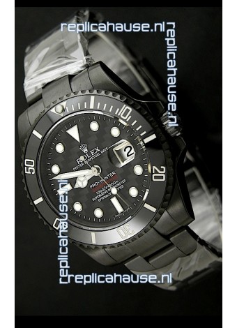Rolex Pro Hunter Submariner Japanese Replica Watch in Carbon Case