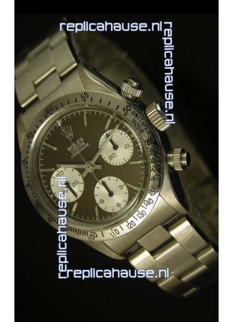 Rolex Daytona 6263 Cosmograph Brown Coffee Dial Steel Bezel