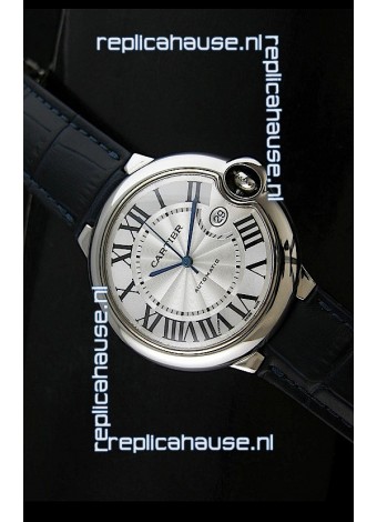 Cartier Pasha de Swiss Replica Automatic Watch in White Dial