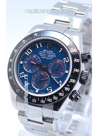 Rolex Project X Daytona Limited Edition Series II Cosmograph MonoBloc Cerachrom Swiss Watch in Blue Dial