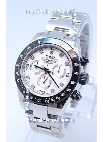 Rolex Project X Daytona Limited Edition Series II Cosmograph MonoBloc Cerachrom Swiss Watch in Diamond Markers