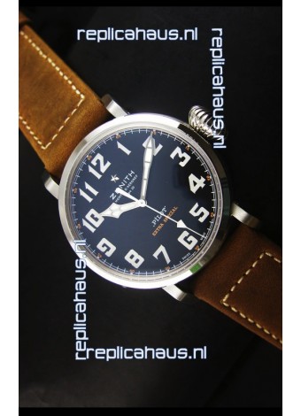 Zenith Pilot Type 20 Extra Special Swiss Replica Watch in Stainless Steel