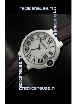 Cartier Ballon de Ladies Replica Watch in White Dial