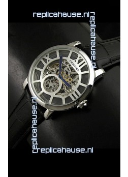Cartier Ronde de Japanese Replica Watch in Skelton White Dial