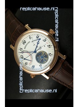 Breguet Retrograde Day/Date Japanese Automatic Watch with Tourbillon