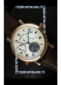 Breguet Retrograde Day/Date Japanese Automatic Watch with Tourbillon