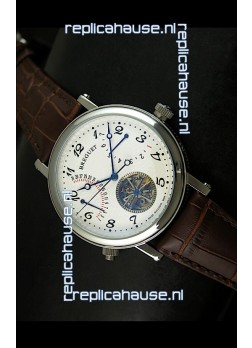 Breguet Retrograde Day/Date Japanese Automatic Watch with Tourbillon