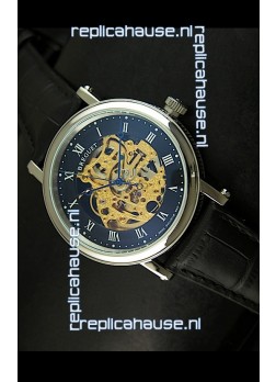 Breguet Classique Japanese Automatic Watch in Gold Skeleton Dial - Arabic Hour Numerals