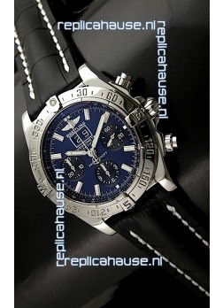 Breitling Blackbird Swiss Replica Watch in Blue Dial - Mirror Replica Watch