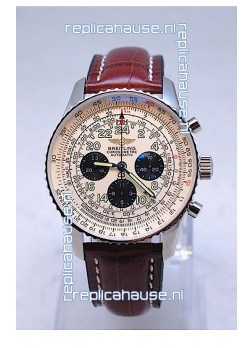 Breitling Navitimer Cosmonaute Swiss Replica Watch Steel Case