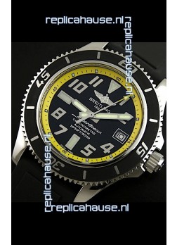 Breitling Superocean Swiss Replica Watch in Black Dial - Ultimate Mirror Replica