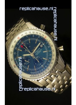 Breitling Navitimer World GMT - 1:1 Mirror Ultimate Edition Blue Dial