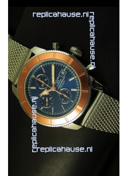Breitling Super Ocean Blue Dial Chronograph Swiss Watch 