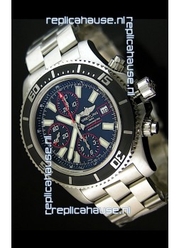 Breitling SuperOcean Abyss Swiss Chronograph Replica Watch - 1:1 Mirror Replica - 44MM Red Markers