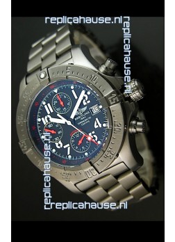 Breitling Skyland Avenger Swiss Replica Watch with PVD Coating - Mirror Replica