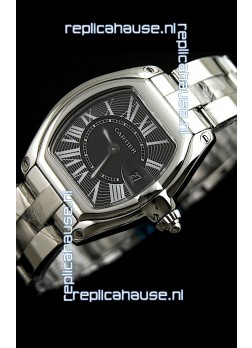 Cartier Roadster Ladies Watch - 1:1 Mirror Replica Watch in Pink Dial