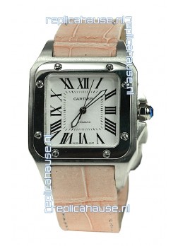 Cartier Santos 100 Mid Sized Swiss Replica Watch