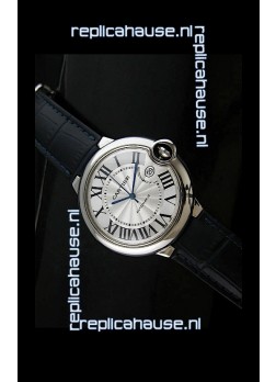 Cartier Balon de Swiss Replica Watch in White Dial