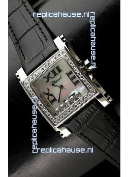 Chopard Happy Sport Swiss Replica Watch in Shell White Dial