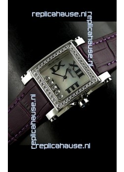 Chopard Happy Sport Swiss Replica Watch in Shell White Dial