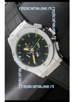Hublot Big Bang Niemeyer Sandblasted Case Swiss Watch in Steel