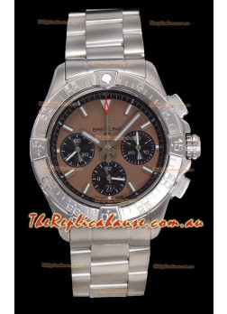 Breitling Super Clone Avenger B01 Chronograph Brown Dial Watch 