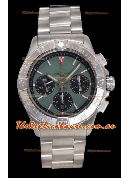 Breitling Super Clone Avenger B01 Chronograph Green Dial Watch 