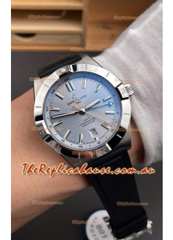 Breitling Chronomat Automatic GMT 40 Steel Dial 1:1 Mirror Swiss Replica Watch