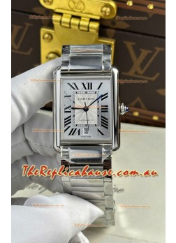 Cartier Tank Solo Swiss Automatic Watch in Steel Casing - 31MM Casing