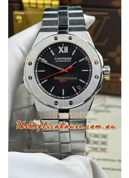 Chopard Alpine Eagle Stainless Steel Black Dial Super Clone Replica Watch
