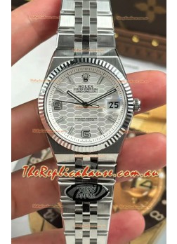 Rolex Land-Dweller 127234 Steel Honeycomb 36MM Swiss Replica Watch 