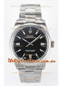Rolex Oyster Perpetual Super Clone REF#126000 36MM Black Dial Swiss Replica