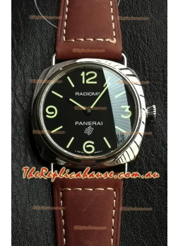Panerai Super Clone Radiomir PAM753 Swiss Replica Watch - 45MM Black Dial
