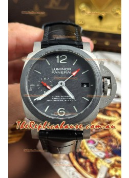 Panerai Luminor Super Clone PAM01096 Luna Rossa Challenger Titanium Watch 